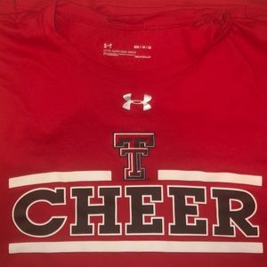 Red “TTU Cheer” T-shirt